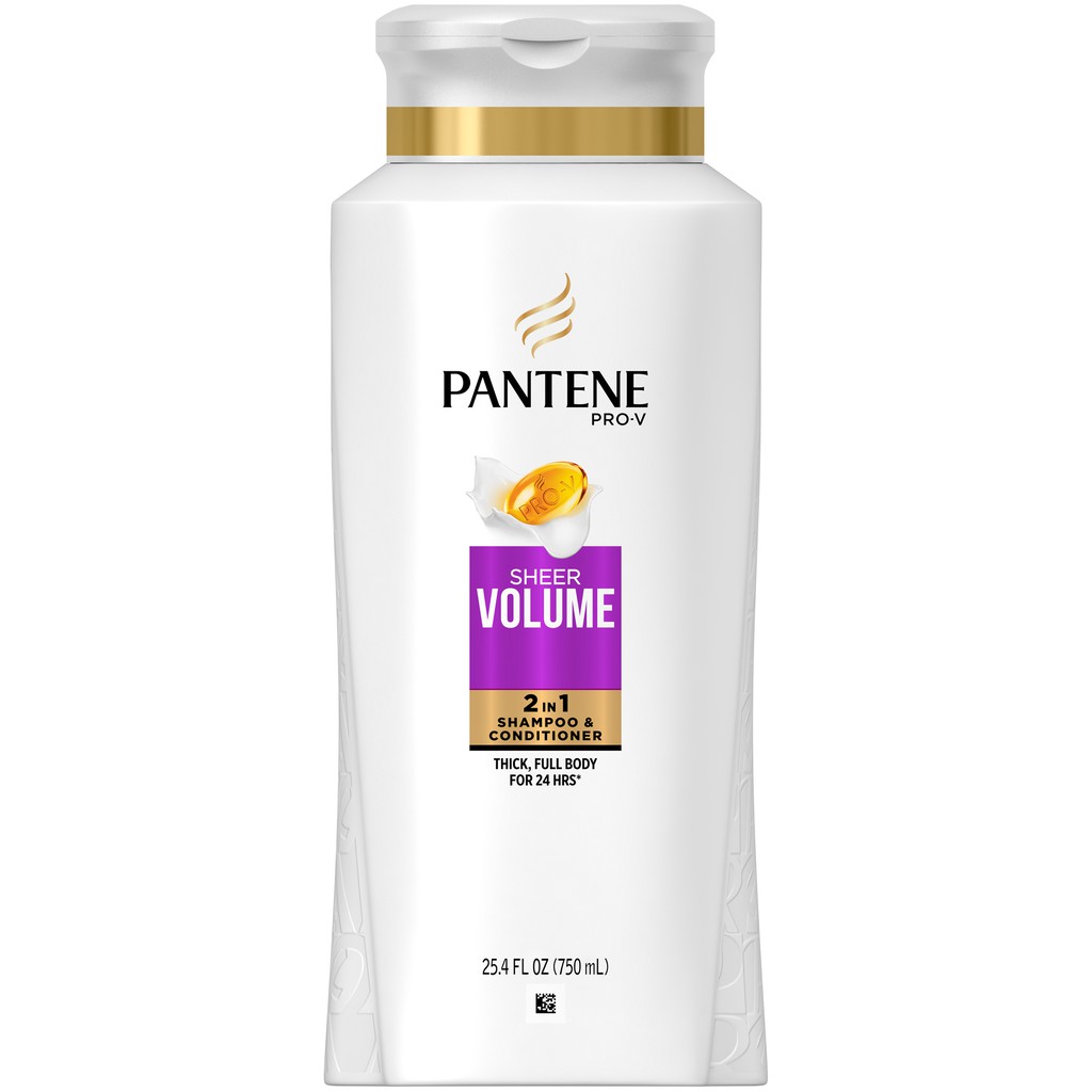 Dầu Gội &amp; Xả 2in1 Pantene Mỹ nhiều mùi hương 750ml