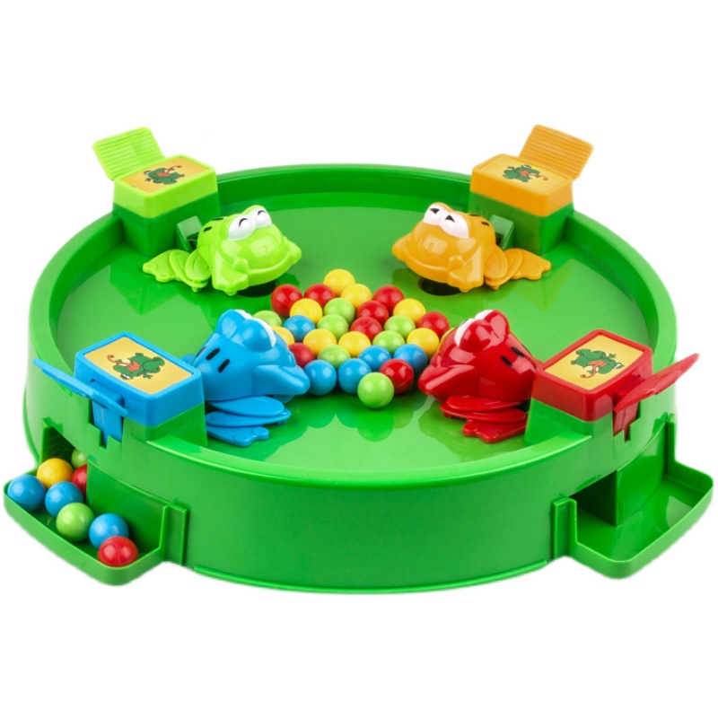 Đồ chơi ếch ăn kẹo cho cả gia đình 4 người chơi - Đồ chơi tương tác trẻ em 3 4 5 6 tuổi