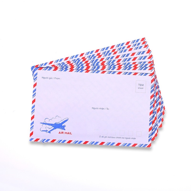 Tập 10 phong bì thư loại đẹp