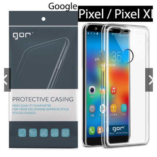 ỐP LƯNG GOOGLE PIXEL XL DẺO SIÊU TRONG SUỐT GOR