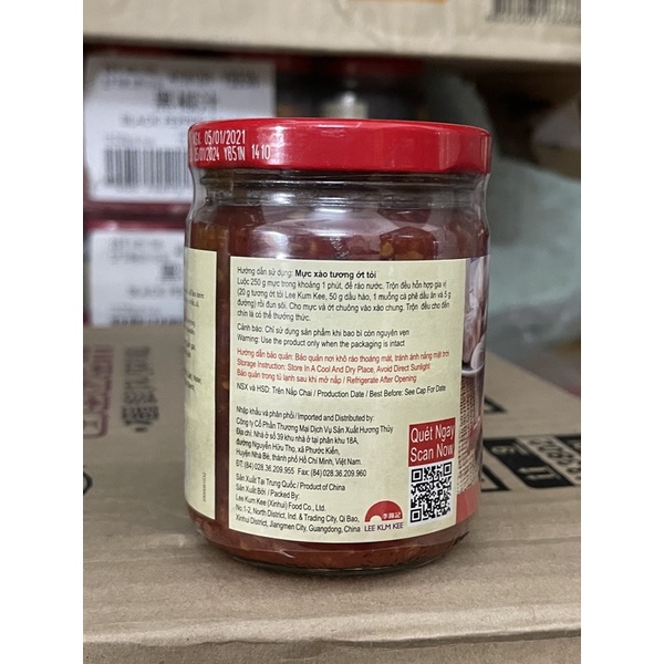 Sốt tương ớt tỏi Lee Kum Kee 226gr