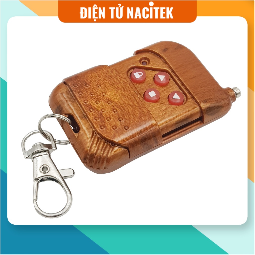 Remote 315mhz 1/3 kênh mã cố định, 4 kênh ABCD mã hàn, 315 mhz học lệnh (Tùy chọn)