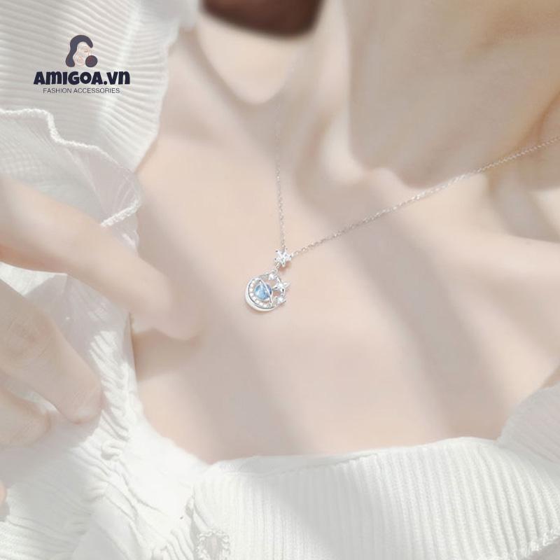 ✨✨Vòng Cổ Chuỗi Xích Nhẹ Cao Cấp Làm Quà Tặng Sinh Nhật Cho Nữ Sinh