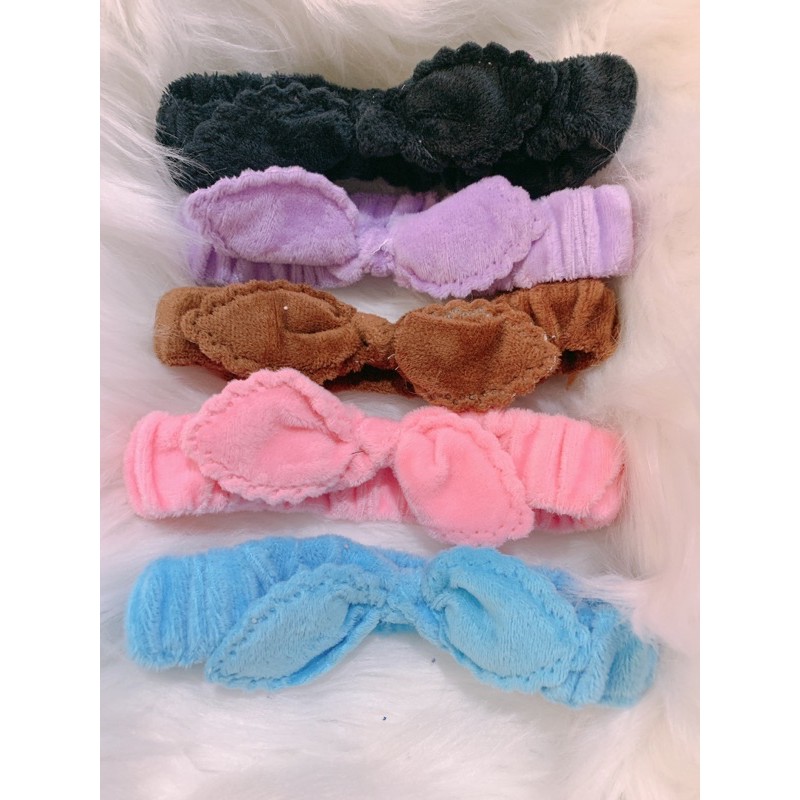Set 5 dây bờm băng đô chun tóc các mẫu