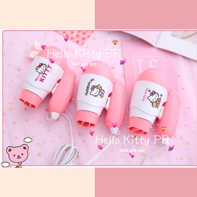 Máy sấy tóc mini Helo Kitty - Doraemon Doremon