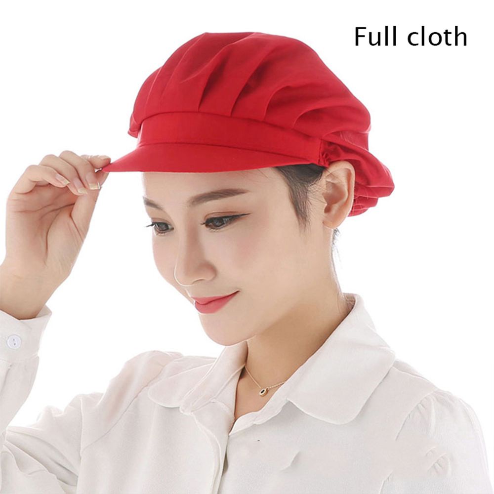 Mũ đầu bếp co giãn thoáng khí chống bụi tiện dụng cho nam và nữ