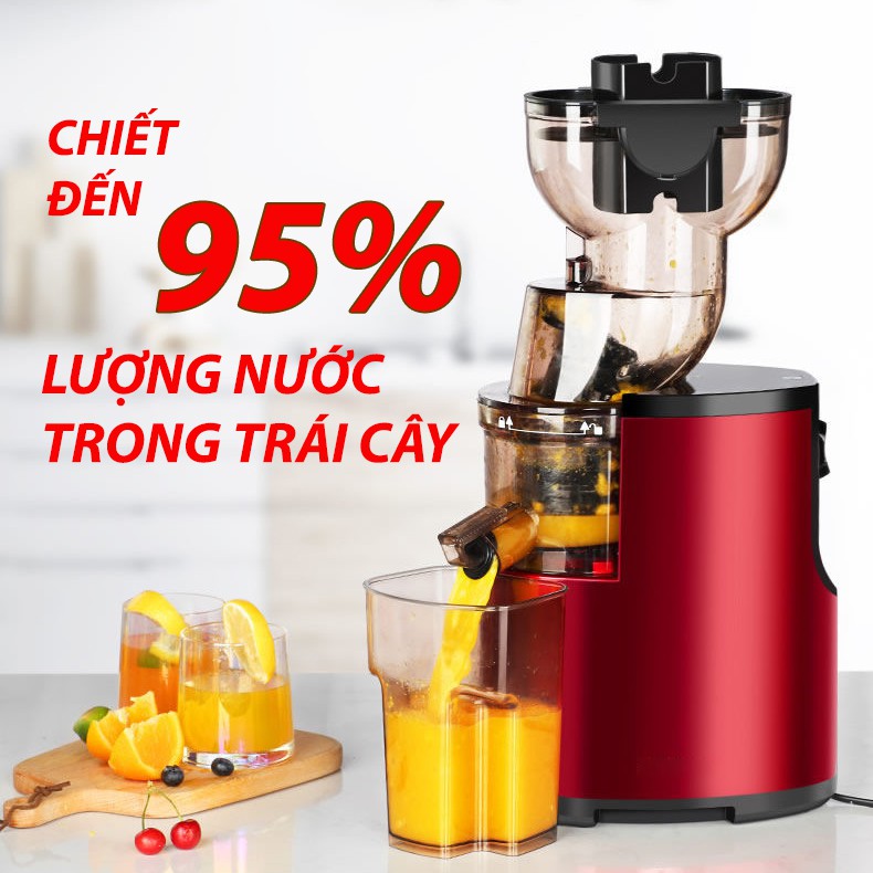 MÁY ÉP CHẬM HX-RH512 - Máy ép tốc độ chậm cỡ lớn - Ép kiệt bã - Làm sữa hạt - Máy ép Hongxin