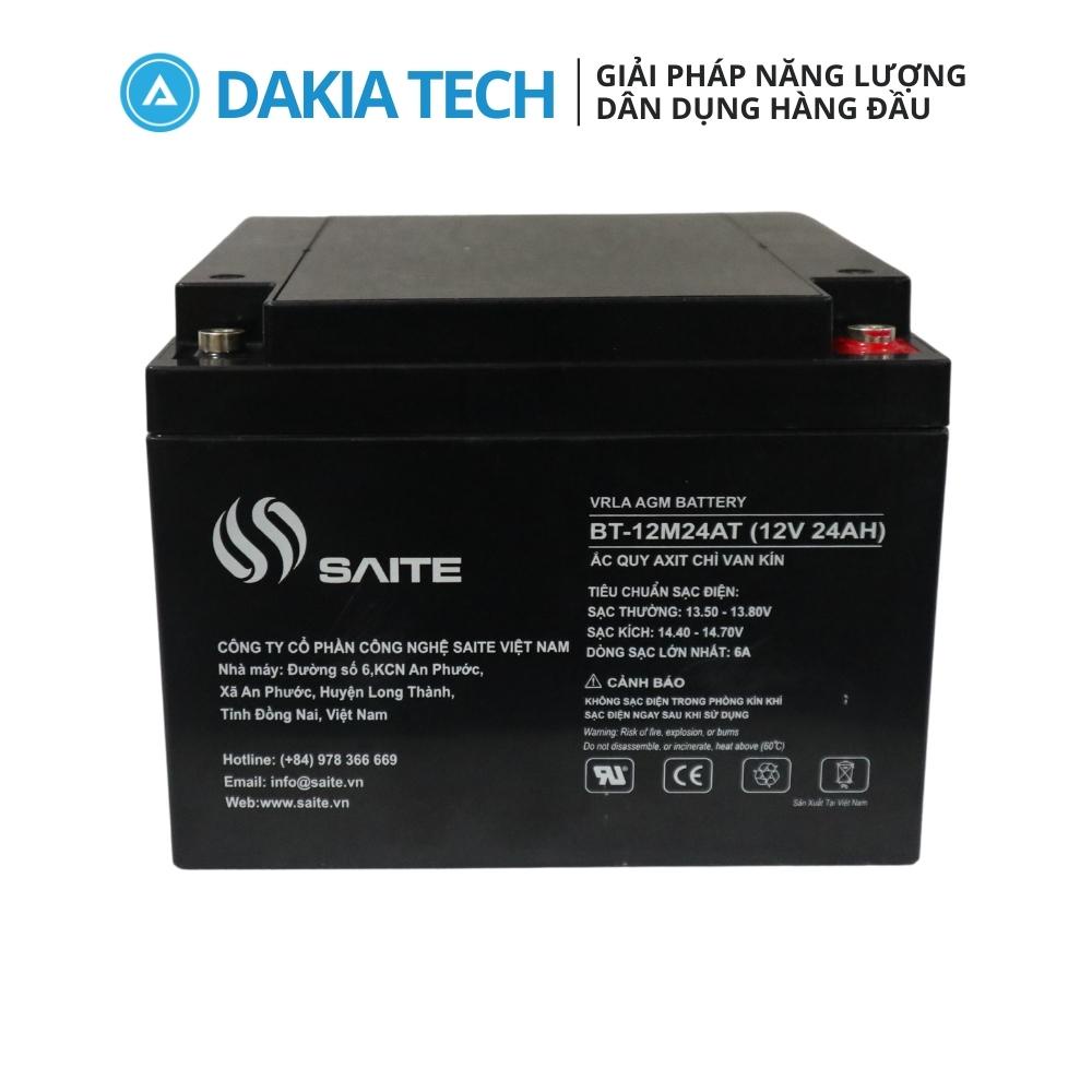 Ắc quy Saite 12V 24Ah Model BT-12M24AT