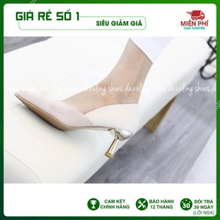 Giày nữ cao gót da lộn