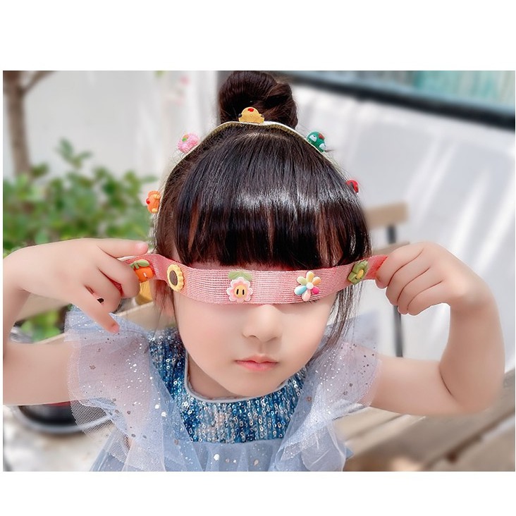 Băng đô khóa dán phong cách Hàn Quốc thiết kế mới cho trẻ em