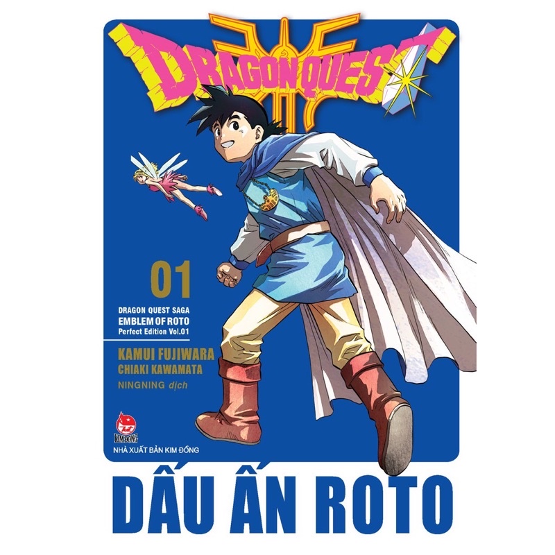 Truyện tranh: Dragon Quest- Dấu Ấn Roto (Perfect Edition) -Tặng kèm bookmark PVC