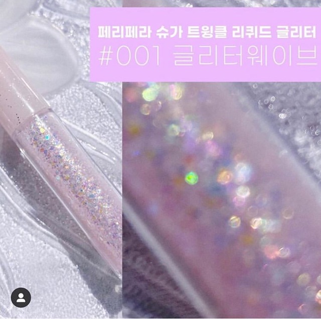 Nhũ kim tuyến dạng lỏng Peripera Sugar Twinkle Liquid Glitter