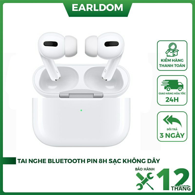 Tai nghe bluetooth không dây định vị đổi tên Earldom pro 2022 dùng cho điện thoại Androi vs Ios