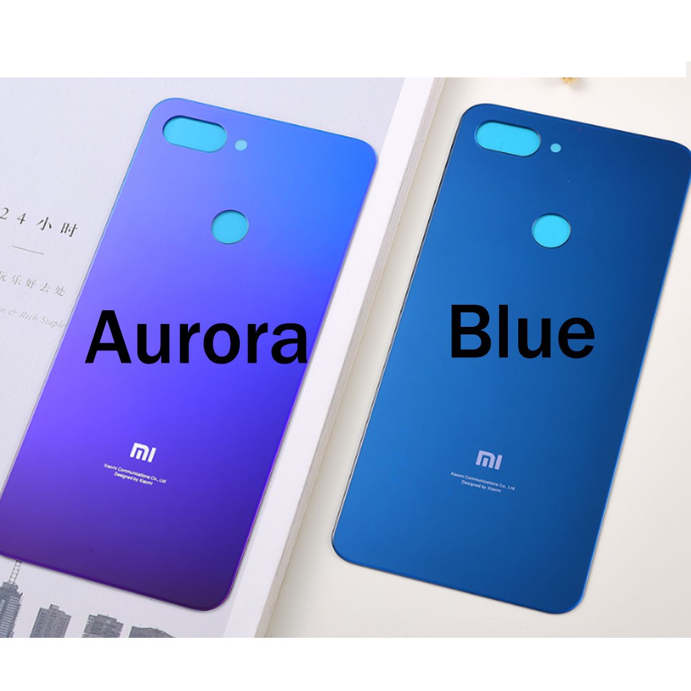 Mặt Lưng Điện Thoại Bằng Kính Thay Thế Chuyên Dụng Cho Xiaomi Mi 8 lite Mi8 lite 8lite