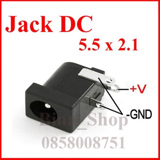 Jack sạc DC 5.5*2.1 , Jack DC nguồn