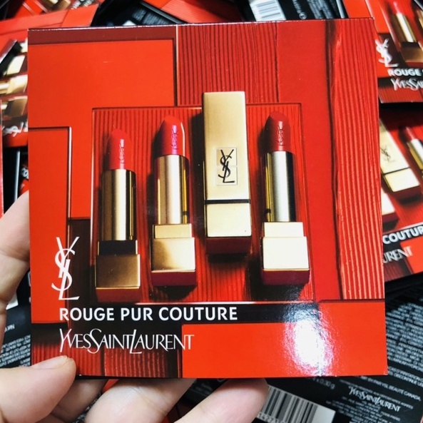 [Có Bill Us] Sample Mẫu Thử Son Ysl, Dior , Armani , Guerlain Rouge