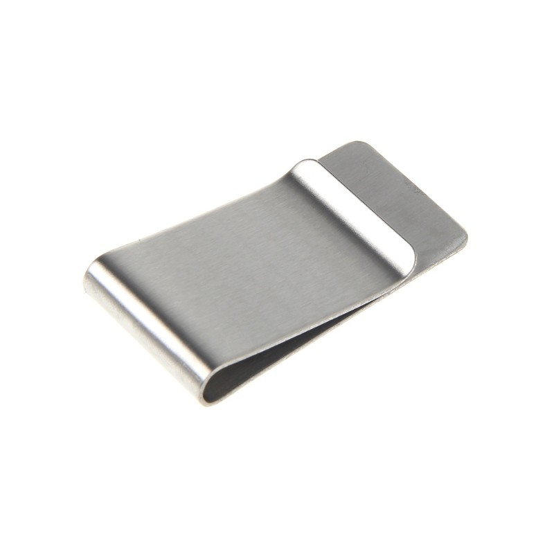 Slim Quality Quality Money Clip Credit Card Holder Wallet New Stainless Steel