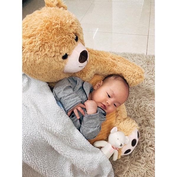 Ghế Bệt Gấu Xinh Hotrend_Ghế Sofa Mini_Ghế Gấu Bông Derco [Hàng Chuẩn Xịn]