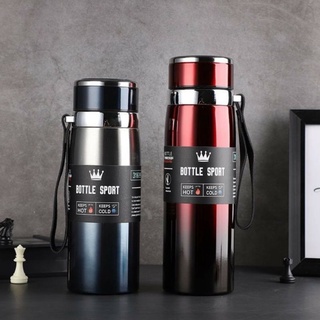 Bình đựng nước giữ nhiệt 1000ml chất liệu inox 304