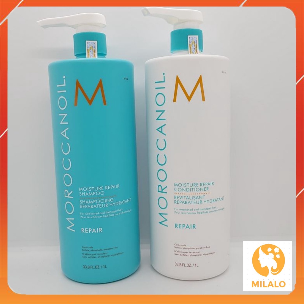 Dầu gội xả phục hồi độ ẩm MOROCCANOIL REPAIR 1000ML- MILALO