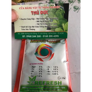 Phân bón vi lượng cao cấp combi (Xuất xứ ĐỨC)