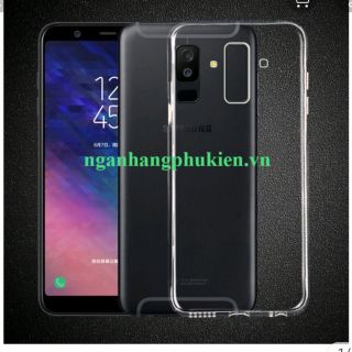 Ốp lưng dẻo trong chính hãng hoco cho sam sung A6 plus