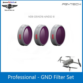 Combo 3 lens filter GND mavic 2 zoom professional - PGYTECH - Hàng chính hãng - Giúp cải thiện độ sắc nét của ảnh