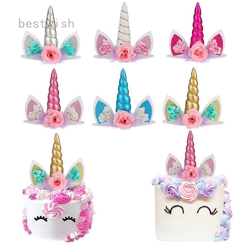 Băng Đô Cài Tóc Hình Sừng Kỳ Lân Cho Bé