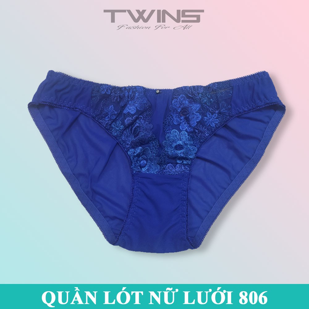 Quần lót ren nữ sexy phối lưới cao cấp Beautiful 806 mềm mại xuyên thấu gợi thoáng mát size từ 60kg-70kg