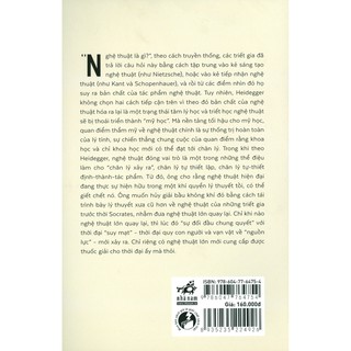 Sách - Triết Học Nghệ Thuật Của Heidegger