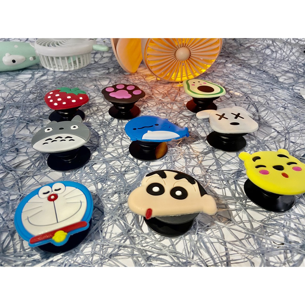 Giá đỡ điện thoại cute siêu dễ thương gắn vào điện thoại