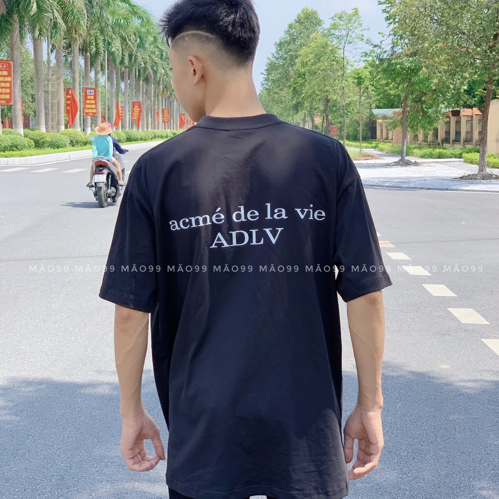 Áo phông unisex, áo thun ADLV in hình bé gái đáng yêu chất liệu cotton cao cấp full size Mão99 MS D118