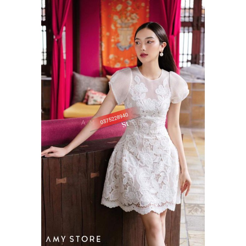 Vải ren chỉ cao cấp xịn