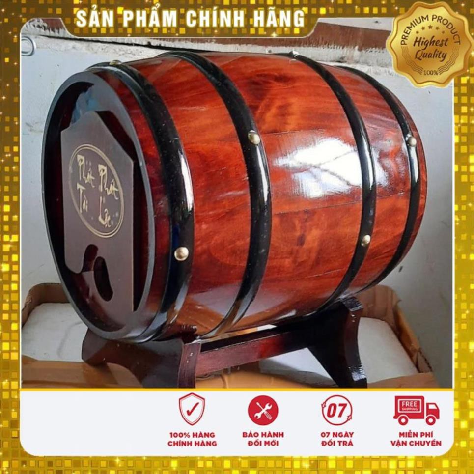 𝐓Ế𝐓 Thùng đựng rượu vang 5l, trống rượu vang để bàn siêu đẹp . .