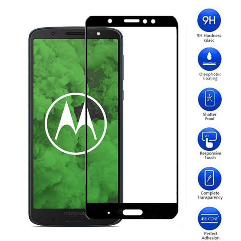 Kính cường lực bảo vệ màn hình Motorola Moto E20 E20S E30 E40 G30 Edge 20 Pro Lite One P30 Note E5 G6 G7 G9 Plus Play Power