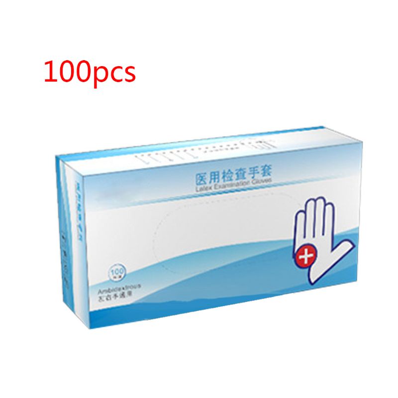 Set 100 Găng Tay Cao Su Bảo Vệ An Toàn Thực Phẩm Cho Bé