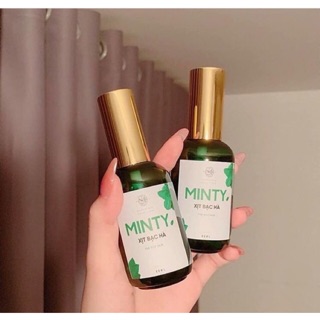 Xịt bạc hà minty trị bết và gàu baukrysie - tặng kèm quà hấp dẫn 🎁