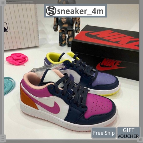 [sneaker_4m] giày thể thao jd 1 phối 2 màu nữ