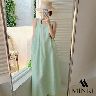 ĐẦM XUÔNG THÔ XẾP LY DÂY BẢN TO - CHẤT LIỆU CAO CẤP - MÀU XANH MINT / HỒNG