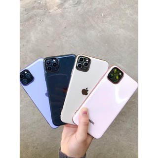 Ốp dẻo màu viền vàng IPHONE X/Xsmax/ ip11 / ip11 pro/ ip11 pro Max 💎