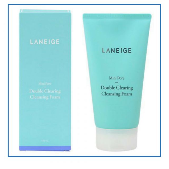 NEW 2019 - Sữa rửa mặt LANEIGE Mini Pore Double Cleasing Foam