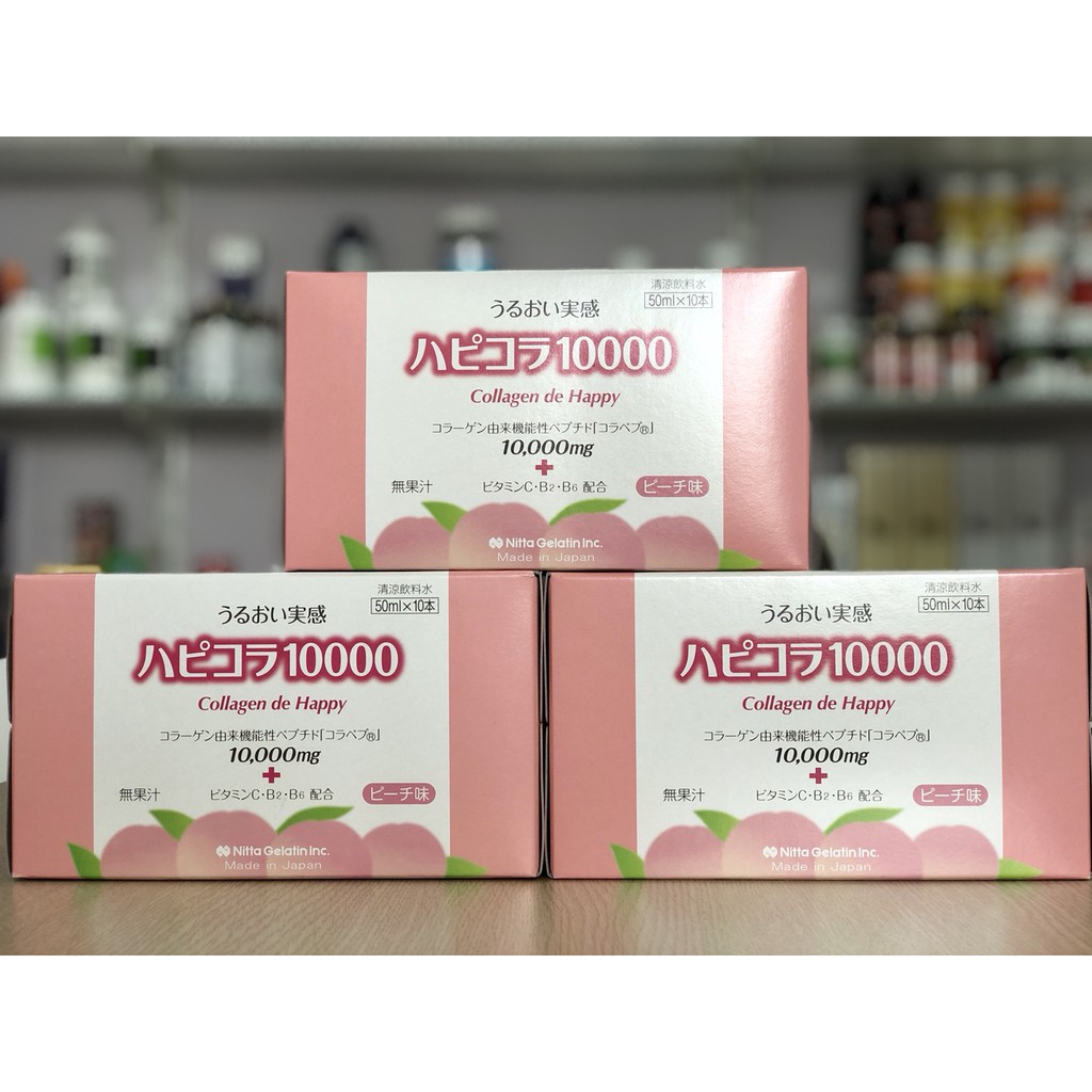 Collagen de happy 10000mg dạng nước Nhật Bản chống lão hóa và sáng da | BigBuy360 - bigbuy360.vn