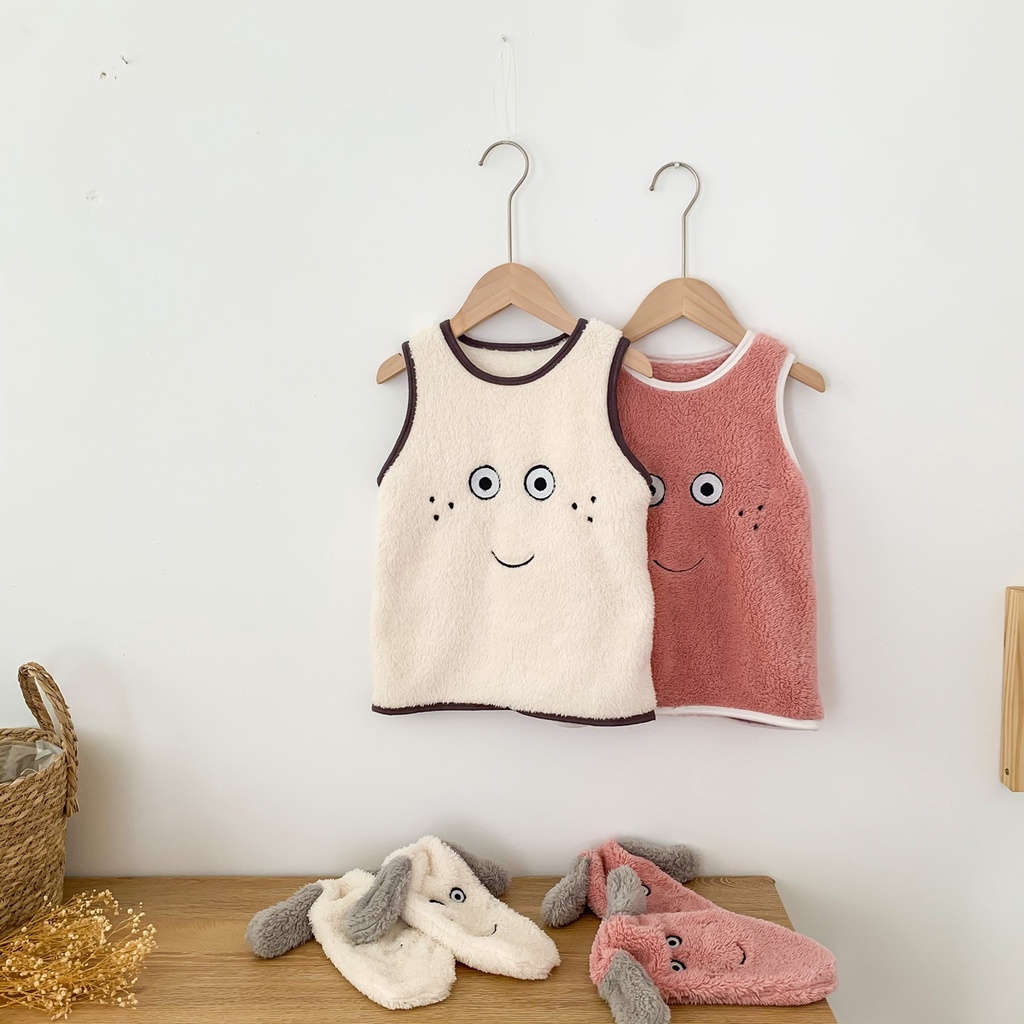 Bộ đồ giữ ấm có tất chân họa tiết hoạt hình cho bé 0-2 tuổi