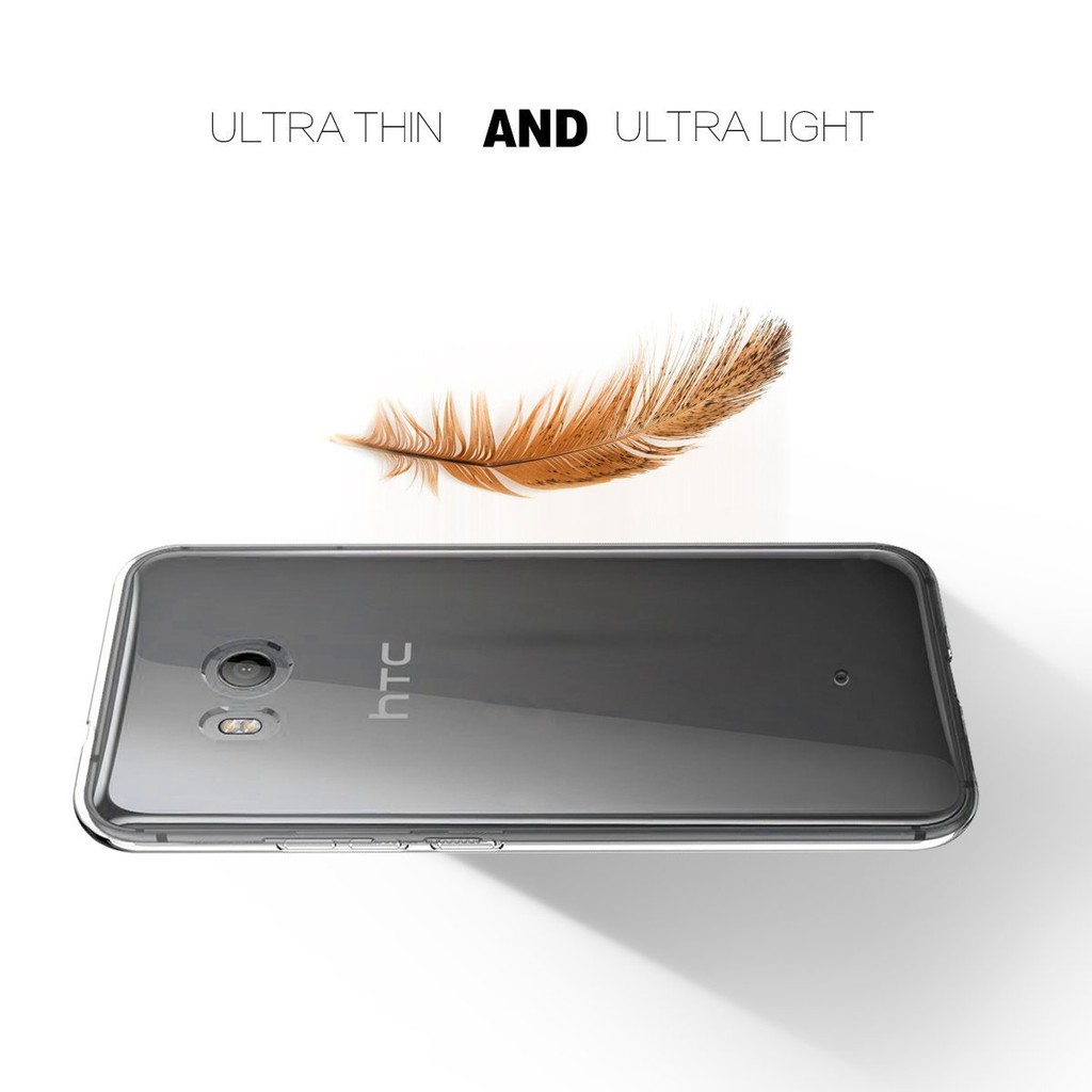[Loại Tốt] Ốp lưng HTC U11 Dẻo Trong suốt