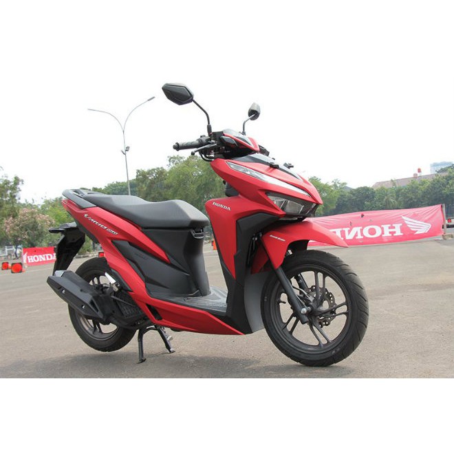Sơn xe máy HYPER màu đỏ ánh cam mờ Honda Vario 1K  - 1Lít - Sơn lót nền bạc hoặc bạc hồng