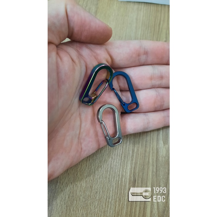 Móc khóa Carabiner mini,  EDC, phụ kiện nam
