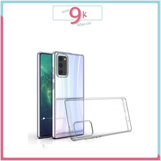 Ốp dẻo silicon trong suốt samsung note 20
