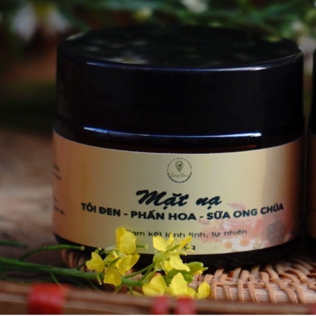 Mặt Nạ Tỏi Đen Phấn Hoa Sữa Ong Chúa làm đẹp TỪ THIÊN NHIÊN, SỈ SLL LH [Tặng Cọ + Que Trộn đến khi hết chương trình]