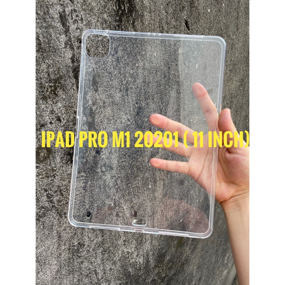 Ốp dẻo iPad Pro M1 2021 , M2 2022 11 inch trong suốt, màu xanh