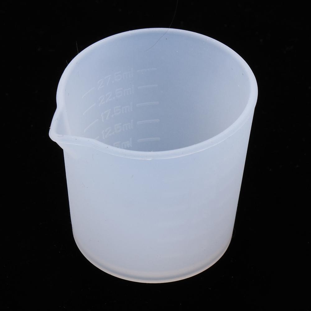 Bộ 1 / 3 Cốc Đo Lường Bằng Silicon Mềm Chống Dính 30ml|Khuôn Làm Đồ Trang Sức Bằng Nhựa Resin